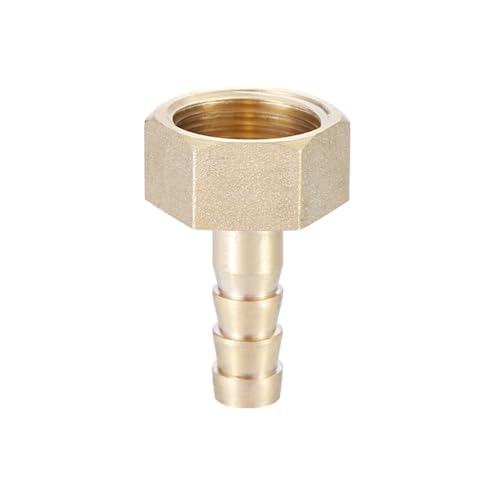 XSDSM Innengewinde Verschraubungen Zubehör Messing Schlauchkupplung Sechskantverbinder Schlauchverbinder für Rohranschluss,G 3/8 "Interner Faden - 8 MM XSDSM Innengewinde Verschraubungen Zubehör Messing Schlauchkupplung Sechskantverbinder Schlauchverbinder für Rohranschluss,G 3/8 "Interner Faden - 8 MM von XSDSM