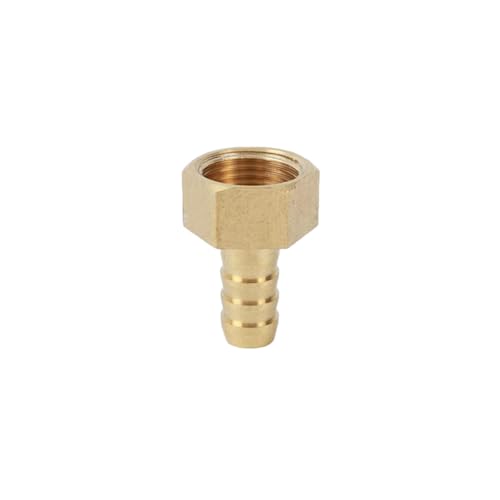 XSDSM Innengewindefittings Messing Schlauchverbinder Gerade Rohrverbinder Schlauchverbinder für Rohrverbindungen,G 1/2 "Interner Faden - 10 MM XSDSM Innengewindefittings Messing Schlauchverbinder Gerade Rohrverbinder Schlauchverbinder für Rohrverbindungen,G 1/2 "Interner Faden - 10 MM von XSDSM