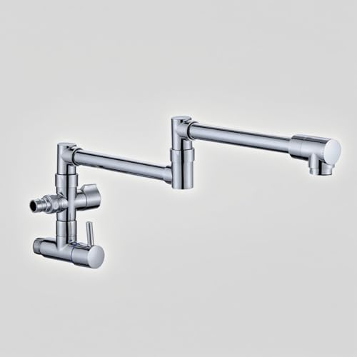 XSDSM Klappbarer Wasserhahn Wassereinspritzarmatur-Wasserhahn Wandmontage Küche,Silber XSDSM Klappbarer Wasserhahn Wassereinspritzarmatur-Wasserhahn Wandmontage Küche,Silber von XSDSM