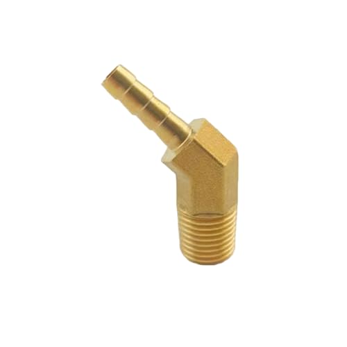 XSDSM Messing 45° Winkel Anschlussverschraubungen Schlauchkupplung Außengewindeadapter Schlauchverbinder für Rohranschluss,G 1/4 "Externer Faden - 6 MM XSDSM Messing 45° Winkel Anschlussverschraubungen Schlauchkupplung Außengewindeadapter Schlauchverbinder für Rohranschluss,G 1/4 "Externer Faden - 6 MM von XSDSM