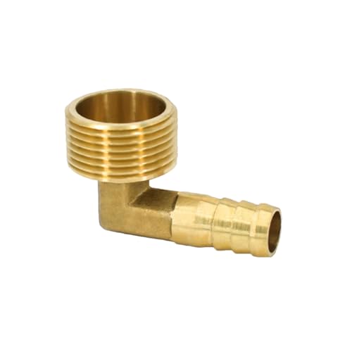 XSDSM Messing Fittings 90° Winkel Schlauchverbinder Außengewindefittings Schlauchverbinder für Rohranschluss,G 3/4 "Externer Faden - 12 MM XSDSM Messing Fittings 90° Winkel Schlauchverbinder Außengewindefittings Schlauchverbinder für Rohranschluss,G 3/4 "Externer Faden - 12 MM von XSDSM