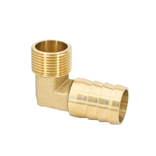 XSDSM Messing Fittings 90° Winkel Schlauchverbinder Außengewindefittings Schlauchverbinder für Rohranschluss,G 3/4 "Externer Faden - 25 MM XSDSM Messing Fittings 90° Winkel Schlauchverbinder Außengewindefittings Schlauchverbinder für Rohranschluss,G 3/4 "Externer Faden - 25 MM von XSDSM