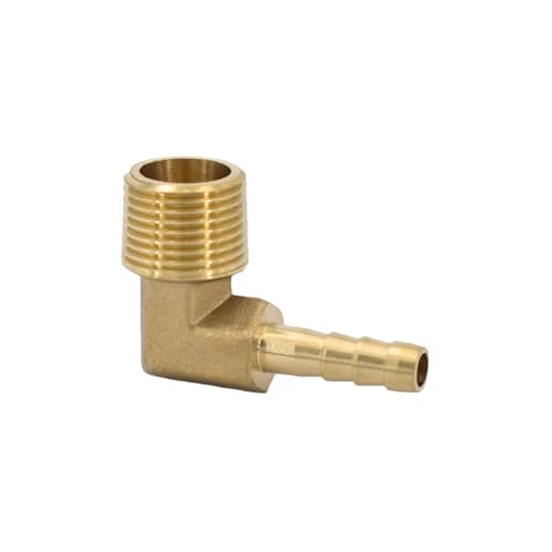 XSDSM Messing Fittings 90° Winkel Schlauchverbinder Außengewindefittings Schlauchverbinder für Rohranschluss,G 3/8 "Externer Faden - 6 MM XSDSM Messing Fittings 90° Winkel Schlauchverbinder Außengewindefittings Schlauchverbinder für Rohranschluss,G 3/8 "Externer Faden - 6 MM von XSDSM