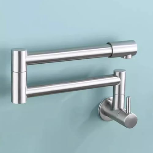 XSDSM Topffüller Wasserhahn Klappbare Wasserhahn für Die Küchenspüle Küchenarmatur Edelstahl,Gebürstete Farbe XSDSM Topffüller Wasserhahn Klappbare Wasserhahn für Die Küchenspüle Küchenarmatur Edelstahl,Gebürstete Farbe von XSDSM