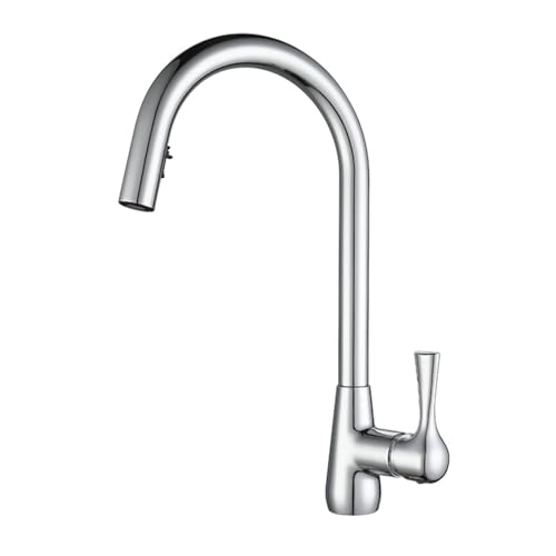 XSDSM Topffüller Wasserhahn Wasserhahn Spüle Küche mit Brause Ausziehbar Drehbar 2 Modus,Silber XSDSM Topffüller Wasserhahn Wasserhahn Spüle Küche mit Brause Ausziehbar Drehbar 2 Modus,Silber von XSDSM