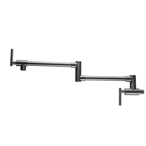 XSDSM Wandmontierter Küchen-Klapphahn Cooker Der Wasserhahn Der Alles Kann Edelstahl Wasserhahn,Gungrau XSDSM Wandmontierter Küchen-Klapphahn Cooker Der Wasserhahn Der Alles Kann Edelstahl Wasserhahn,Gungrau von XSDSM