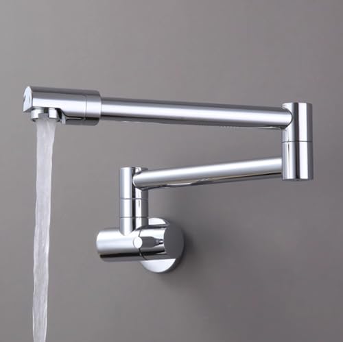 XSDSM Wasserhahn Küche Wandmontage Messing Kochgeschirr Wassereinspritzung Wasserhahn für Kaltes Wassergebrauch,Silber XSDSM Wasserhahn Küche Wandmontage Messing Kochgeschirr Wassereinspritzung Wasserhahn für Kaltes Wassergebrauch,Silber von XSDSM