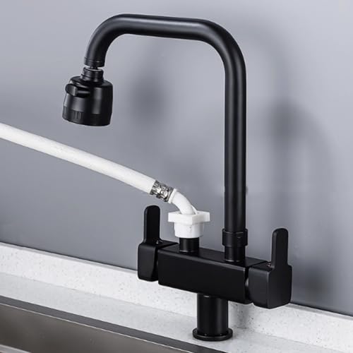 XSDSM Wasserhahn Spülbecken Rotierende Wasserhahn Geschirrspüler Kitchen Faucet,Schwarz XSDSM Wasserhahn Spülbecken Rotierende Wasserhahn Geschirrspüler Kitchen Faucet,Schwarz von XSDSM