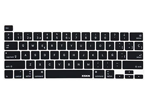 XSKN Tastaturabdeckung aus Silikon für Touch Bar Modelle 2019 MacBook Pro 16 Zoll A2141 2020 New MacBook Pro 13,3 Zoll A2251/A2289/A2338 M1 Keyboard US-Version von XSKN