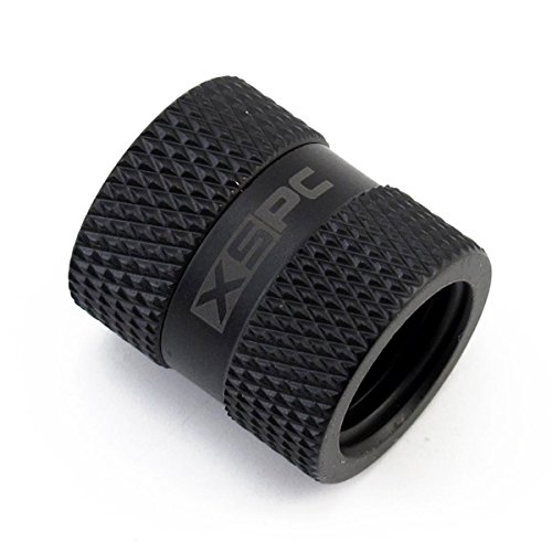 XSPC 5060175588555 - G1/4" Female to Female Rotary Fitting (Matte Black) von XSPC