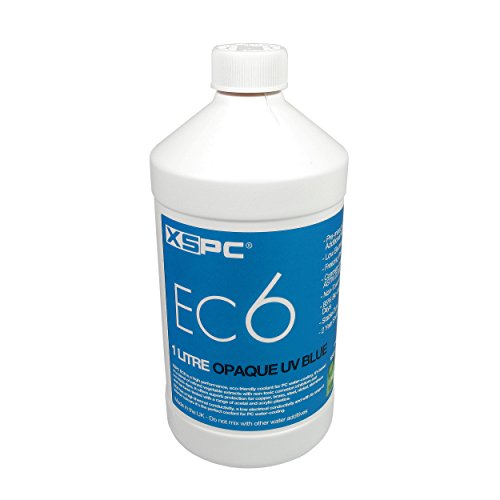 XSPC Compatible EC6 Coolant, 1 Liter - Opaque-blau, UV von XSPC