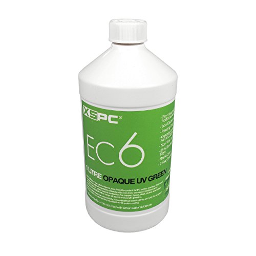 XSPC Compatible EC6 Coolant, 1 Liter - Opaque-grün, UV von XSPC