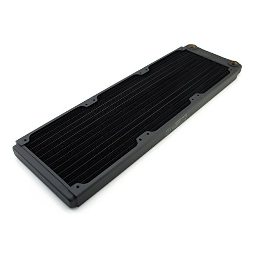 XSPC Compatible TX360 Ultrathin Radiator - 360mm, schwarz von XSPC