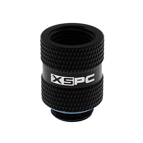 XSPC G1/4" 20 mm Male to Female Static Extender Fitting - Matte Black XSPC G1/4" 20 mm Male to Female Static Extender Fitting - Matte Black von XSPC