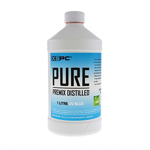 XSPC Pure Coolant, 1 Liter - blau, UV von XSPC
