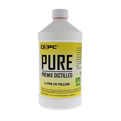 XSPC Reines Kühlmittel, 1 Liter - gelb, UV von XSPC