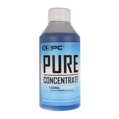 XSPC Pure Destilliertes Konzentrat Kühlmittel, 150 ml, UV-Blau XSPC Pure Destilliertes Konzentrat Kühlmittel, 150 ml, UV-Blau von XSPC