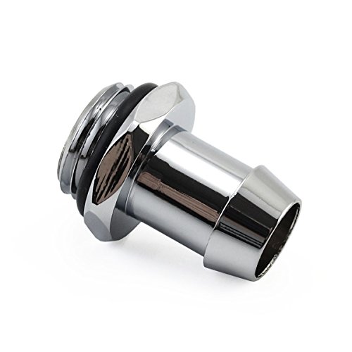 XSPC Steckanschluss 1/4 Zoll auf ID 10 mm - Chrome von XSPC