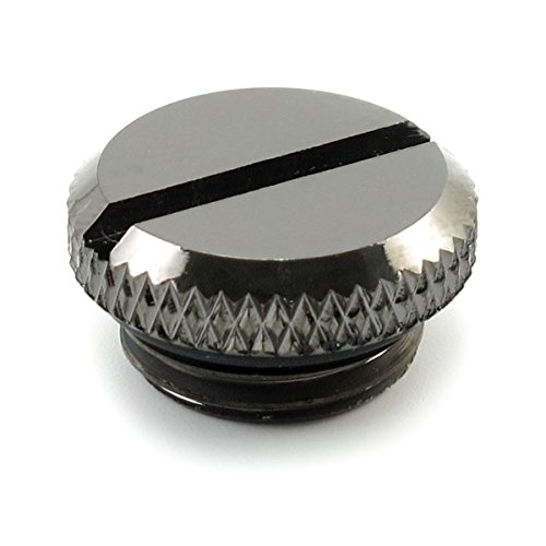 XSPC Verschlussstopfen G1/4" AG - Chrom schwarz von XSPC