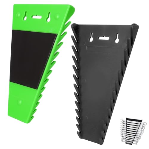 2 Stück Magnetischer SchraubenschlüSsel-Organizer, SchraubenschlüSsel-Rack, Werkzeugablagen, SchraubenschlüSselhalter, Halter FüR Maul-/RingschlüSsel, Magnetischer SchraubenschlüSselhalter 2 Stück Magnetischer SchraubenschlüSsel-Organizer, SchraubenschlüSsel-Rack, Werkzeugablagen, SchraubenschlüSselhalter, Halter FüR Maul-/RingschlüSsel, Magnetischer SchraubenschlüSselhalter von XTDMJ