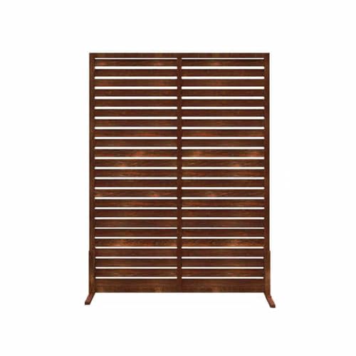 XTGDIEM Freistehende Sichtschutzpaneele Aus Holz, Sichtschutzzaun for Den Außenbereich, Gartenpergola for Terrasse, Garten, Balkon Oder Hinterhof(Color-2,90x120cm) von XTGDIEM