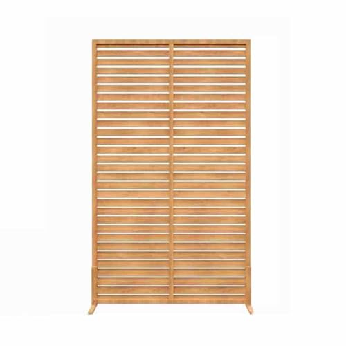 XTGDIEM Freistehende Sichtschutzpaneele Aus Holz, Sichtschutzzaun for Den Außenbereich, Gartenpergola for Terrasse, Garten, Balkon Oder Hinterhof(Color-3,90x150cm) von XTGDIEM
