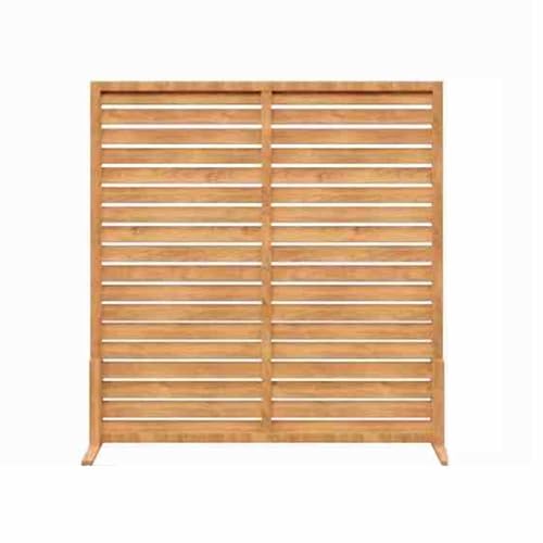 XTGDIEM Freistehende Sichtschutzpaneele Aus Holz, Sichtschutzzaun for Den Außenbereich, Gartenpergola for Terrasse, Garten, Balkon Oder Hinterhof(Color-3,90x90cm) von XTGDIEM