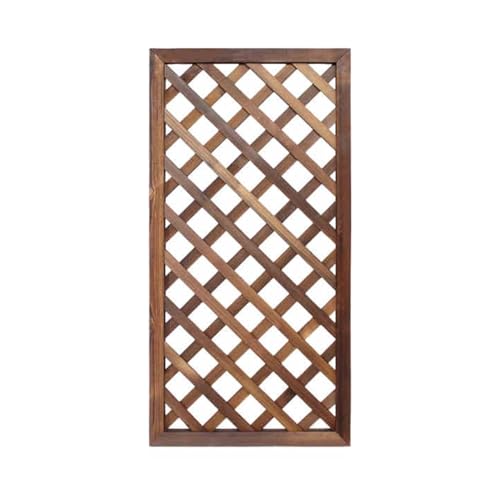 XTGDIEM Hölzerne Garten-Spalierpaneele, Kletterpflanzen-Stützschirme, Trennwände, Geeignet for Hausterrassen Und Gärten, Innen- Und Außendekoration(45x120cm) von XTGDIEM