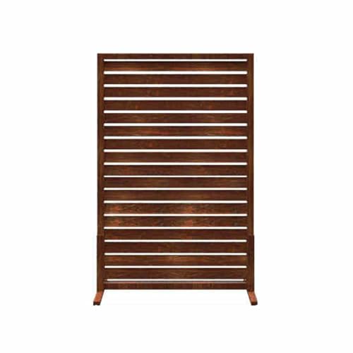 XTGDIEM Hölzerne Gartenpergola-Paneele, Freistehende Dekorative Sichtschutzzaun-Paneele for Terrasse, Garten, Balkon Oder Hinterhof(Color-1,60x90cm) von XTGDIEM