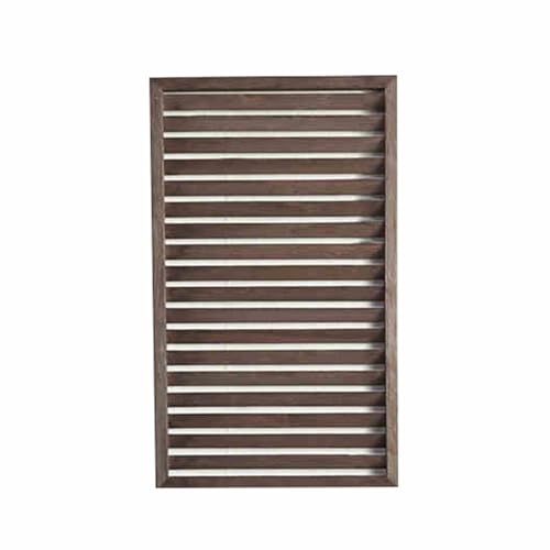 XTGDIEM Holz-Sichtschutz, Freistehende Dekorative Sichtschutzzaun-Panel-Gartenpergola for Den Haushofgarten(Color-1,60x90cm) von XTGDIEM