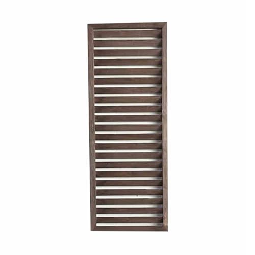 XTGDIEM Sichtschutz Aus Holz, Freistehender Pflanzenschutz Aus Holz, Gartenpergol for Terrasse, Garten, Balkon Oder Hinterhof(Color-1,30x120cm) von XTGDIEM