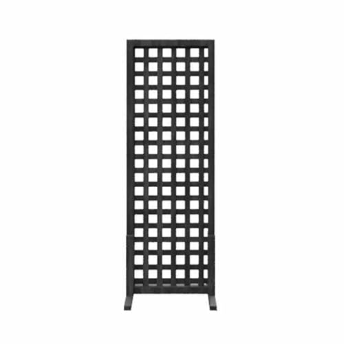 XTGDIEM Sichtschutz aus Holz, Sichtschutz for den Außenbereich, freistehendes dekoratives Sichtschutzzaunelement for Terrasse, Garten, Balkon(Black,30x90cm) von XTGDIEM