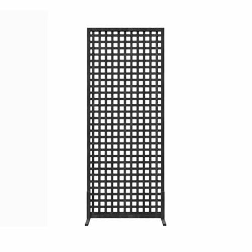 XTGDIEM Sichtschutz aus Holz, Sichtschutz for den Außenbereich, freistehendes dekoratives Sichtschutzzaunelement for Terrasse, Garten, Balkon(Black,60x150cm) von XTGDIEM