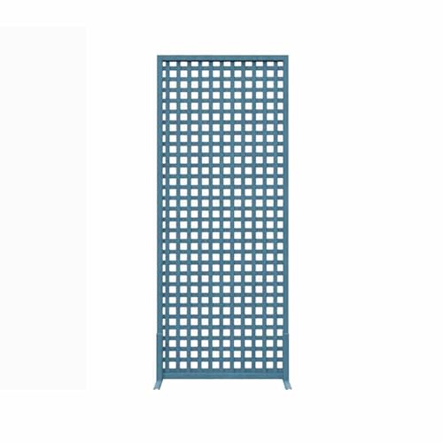XTGDIEM Sichtschutz aus Holz, Sichtschutz for den Außenbereich, freistehendes dekoratives Sichtschutzzaunelement for Terrasse, Garten, Balkon(Blue,60x150cm) von XTGDIEM