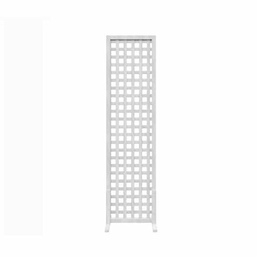 XTGDIEM Sichtschutz aus Holz, Sichtschutz for den Außenbereich, freistehendes dekoratives Sichtschutzzaunelement for Terrasse, Garten, Balkon(White,30x120cm) von XTGDIEM