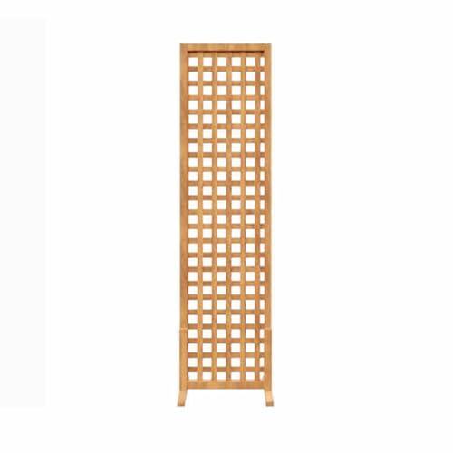 XTGDIEM Sichtschutz aus Holz, Sichtschutz for den Außenbereich, freistehendes dekoratives Sichtschutzzaunelement for Terrasse, Garten, Balkon(Yellow,30x120cm) von XTGDIEM