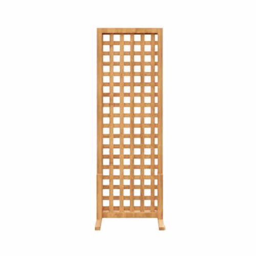 XTGDIEM Sichtschutz aus Holz, Sichtschutz for den Außenbereich, freistehendes dekoratives Sichtschutzzaunelement for Terrasse, Garten, Balkon(Yellow,30x90cm) von XTGDIEM