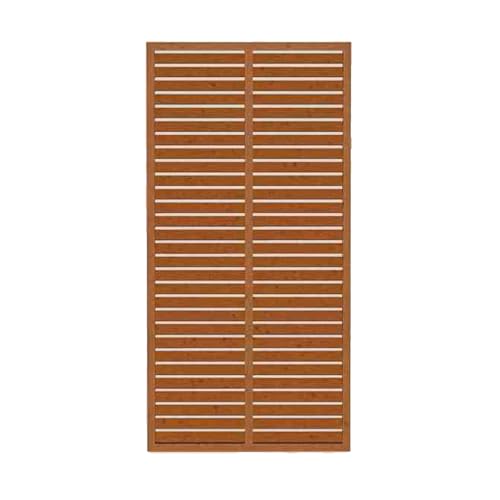 XTGDIEM Sichtschutzwände Aus Holz – Dekorative Sichtschutzzäune Und Raum-/Gartenteiler for Terrassen, Gärten, Balkone Oder Hinterhöfe(Color-2,90x90cm) von XTGDIEM