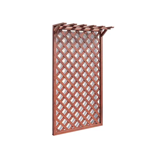 XTGDIEM Sichtschutzzaun/Gartenteiler for Den Außenbereich, Freistehender Pflanzenschutz Aus Holz for Terrasse, Garten, Balkon Oder Hinterhof(Color-1,90x153cm) von XTGDIEM