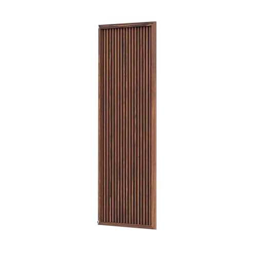 XTGDIEM Sichtschutzzaun for Den Außenbereich, Dekorative Trennwand Aus Rohr Und Lamellen, Gartenzaun for Hinterhof, Terrasse, for Den Hausgarten(60x120cm) von XTGDIEM