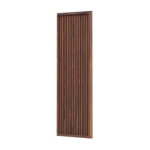 XTGDIEM Sichtschutzzaun for Den Außenbereich, Dekorative Trennwand Aus Rohr Und Lamellen, Gartenzaun for Hinterhof, Terrasse, for Den Hausgarten(60x150cm) von XTGDIEM