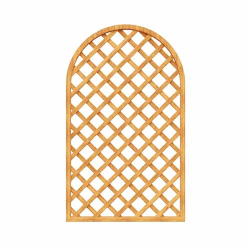 XTGDIEM Sichtschutzzaun for den Außenbereich, dekorativer Gartenteiler aus Holz for Kletterpflanzen, Blumen und Gemüse(Yellow,90x150cm) von XTGDIEM
