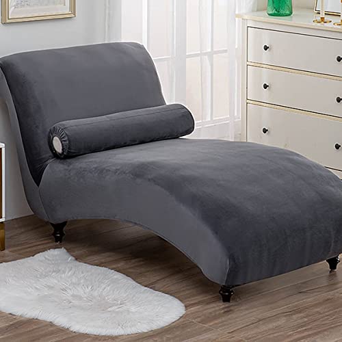 XTHY Samt Chaiselongue Schonbezüge, Liegesessel Stuhlbezug, Relaxliege Stuhlbezüge, Chaiselongue Schonbezug Abdeckung Chaiselongue Schonbezüge, Liegesessel Bezug Liegesessel Stuhlbezug, Relaxliege von XTHY