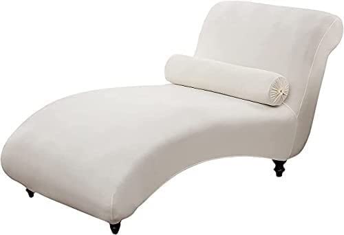 XTHY Stretch Sofa-Chaise-Bezug,Chaiselongues Schonbezüge für Wohnzimmer Chaiselongue Abdeckung Stretch Liegesessel Schonbezug Relaxliege Armlos Loungeliege Schutzhülle (Color : #20) von XTHY