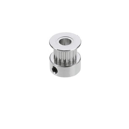 1 STÜCK GT2 20 Zähne Zahnriemenscheibe Aluminium 3D-Druckerteile 2 GT Bohrung 5 mm Breite 6 Teil Synchronradgetriebe(16 Teeth ID5mm) von XTINKOPW
