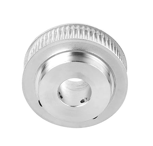 1 Stück 42–48 Zähne Schlitzbreite 21 mm HTD 5 M BF Typ Zahnriemenscheibe Bohrung 5/6/8/10/12/15–20 for 20 Riemen 3D-Druckerteile(10mm,21mm(46 Teeth)) von XTINKOPW