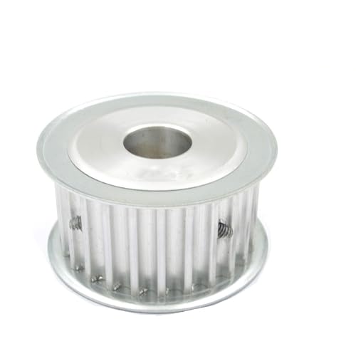1PC Arc HTD 8M 25 Zähne Synchronriemenscheibe Rundbohrung 8-28mm for Riemenbreite 15/20/25/30/40mm HTD8M 25-8M AF 25T 25Zähne(14mm,For belt width 40mm) von XTINKOPW