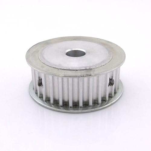 5 Stück HTD5M30 Zahnriemenscheibe 30 Zähne Alumium Bohrung 6 mm/6,35 mm/8 mm/10 mm/12,7 mm/14 mm/15 mm/16 mm/17 mm/20 mm Zahnbreite 16(12.7mm) von XTINKOPW