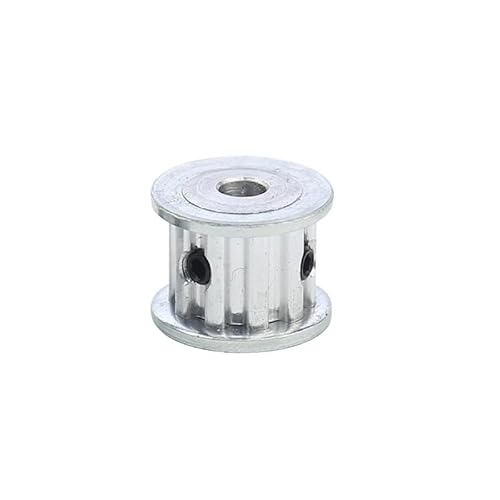 Riemenscheibe XL-12T Innenbohrung 4/5/6/6,35/8/10 mm Aluminiummaterial AF-Form Schlitzbreite 11 Passend for XL-10 Zahnriemen(6 mm) von XTINKOPW