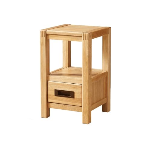 Storage Massivholzschrank mit Schubladen for Wohnzimmer, Schlafzimmer, Arbeitszimmer, kleine Schränke for Bücher, Lampen usw. Shelf(Groß) von XTJS56QB